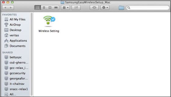 Samsung Easy Wireless Setup For Mac
